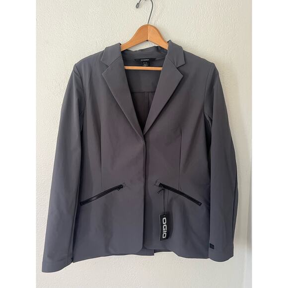 New with Tags Women's Ogio Gray‎ Ladies Fusion Blazer Size Medium - Picture 1 of 6